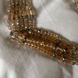 Beautiful Crystal  Choker
