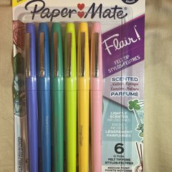 Papermate Flair Natural Escape Scented 6 Count Markers