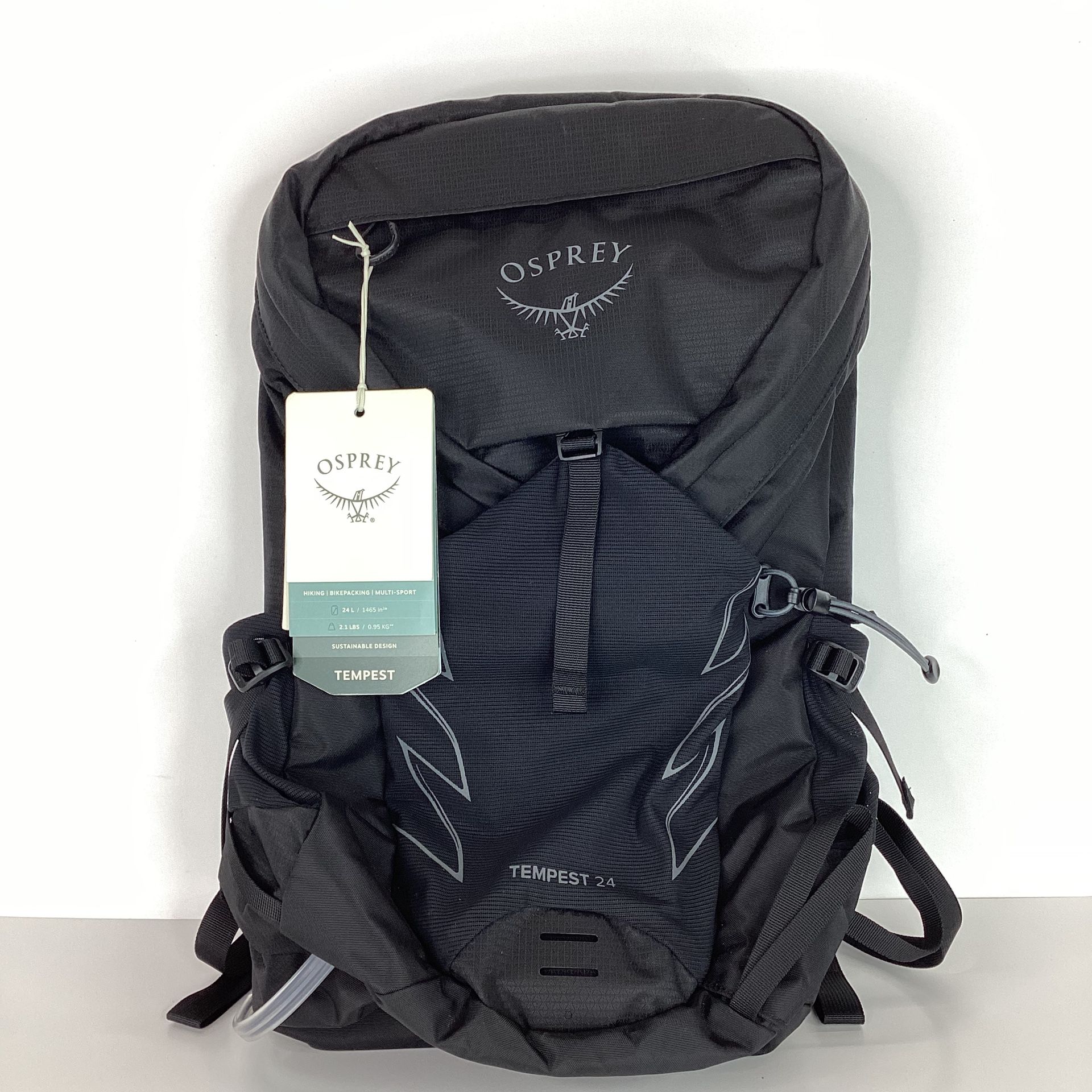 Osprey Tempest 24 Stealth Black Backpack WXS/S - NEW