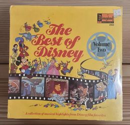 Disneyland Best of Disney Vol 2 Vinyl 1978 2503 New Sealed