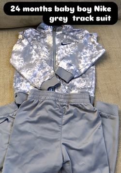 24 month Nike grey track suit