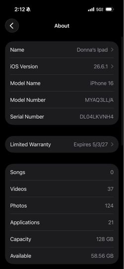 iPhone 16