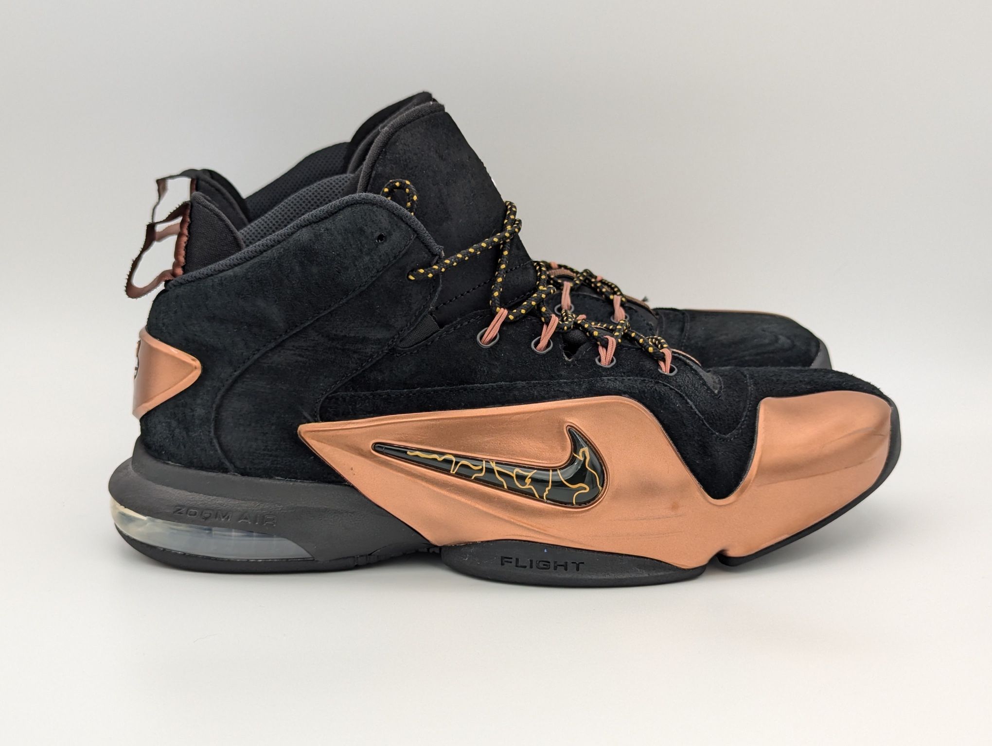 Nike Zoom Penny 6 Premium Copper Sneakers 749629-001 Men’s Size 11