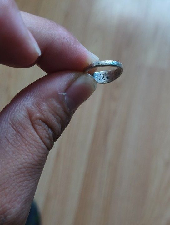 Retired James Avery Butterfly BABY Ring