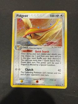 Pokemon, Pidgeot - EX FireRed & LeafGreen holo