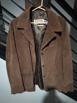 Vintage western schott authentic men jacket size 44