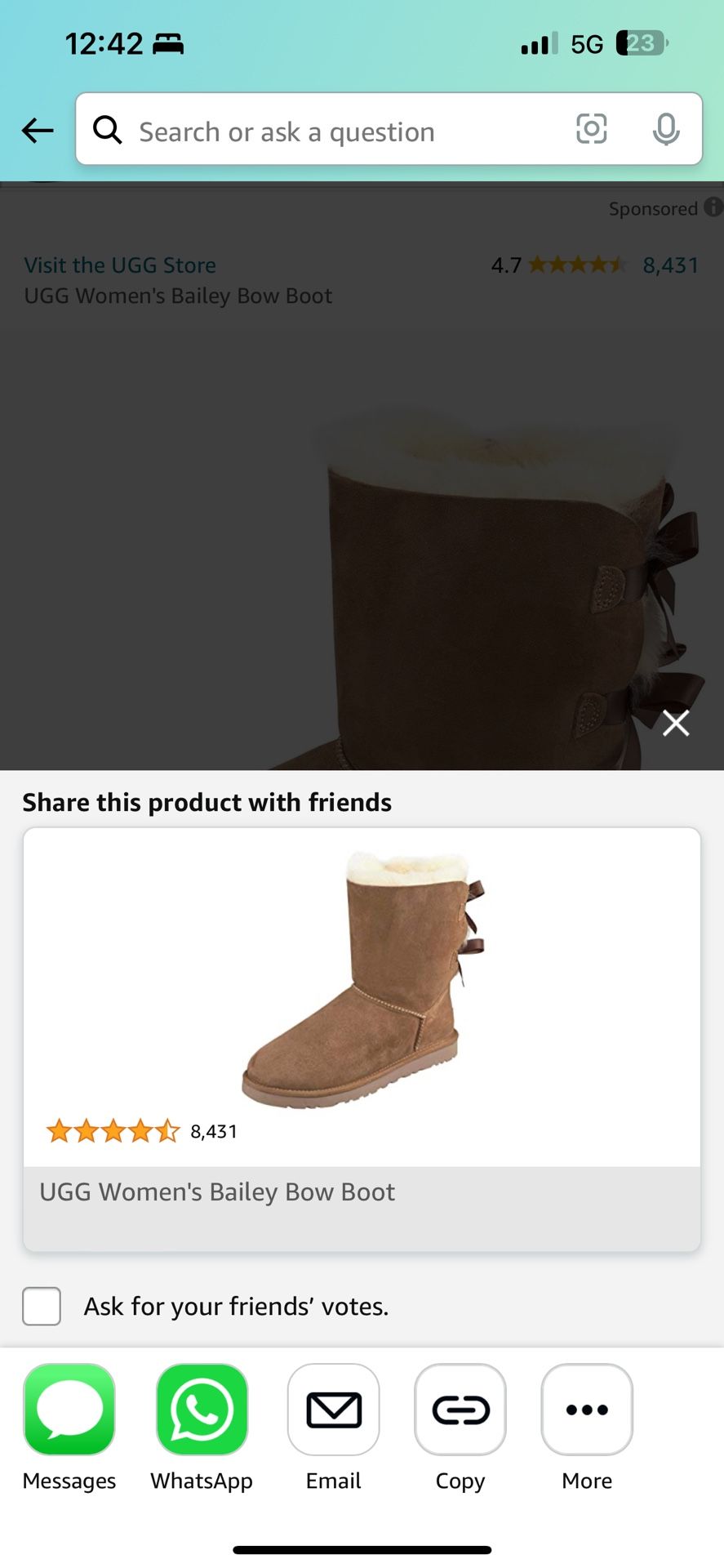 Ugg Bow Boot