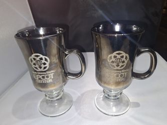 Walt Disney World Epcot Vintage Mugs