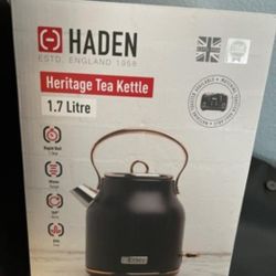 Haden Heritage 1.7L Stainless Steel Electric Cordless Kettle