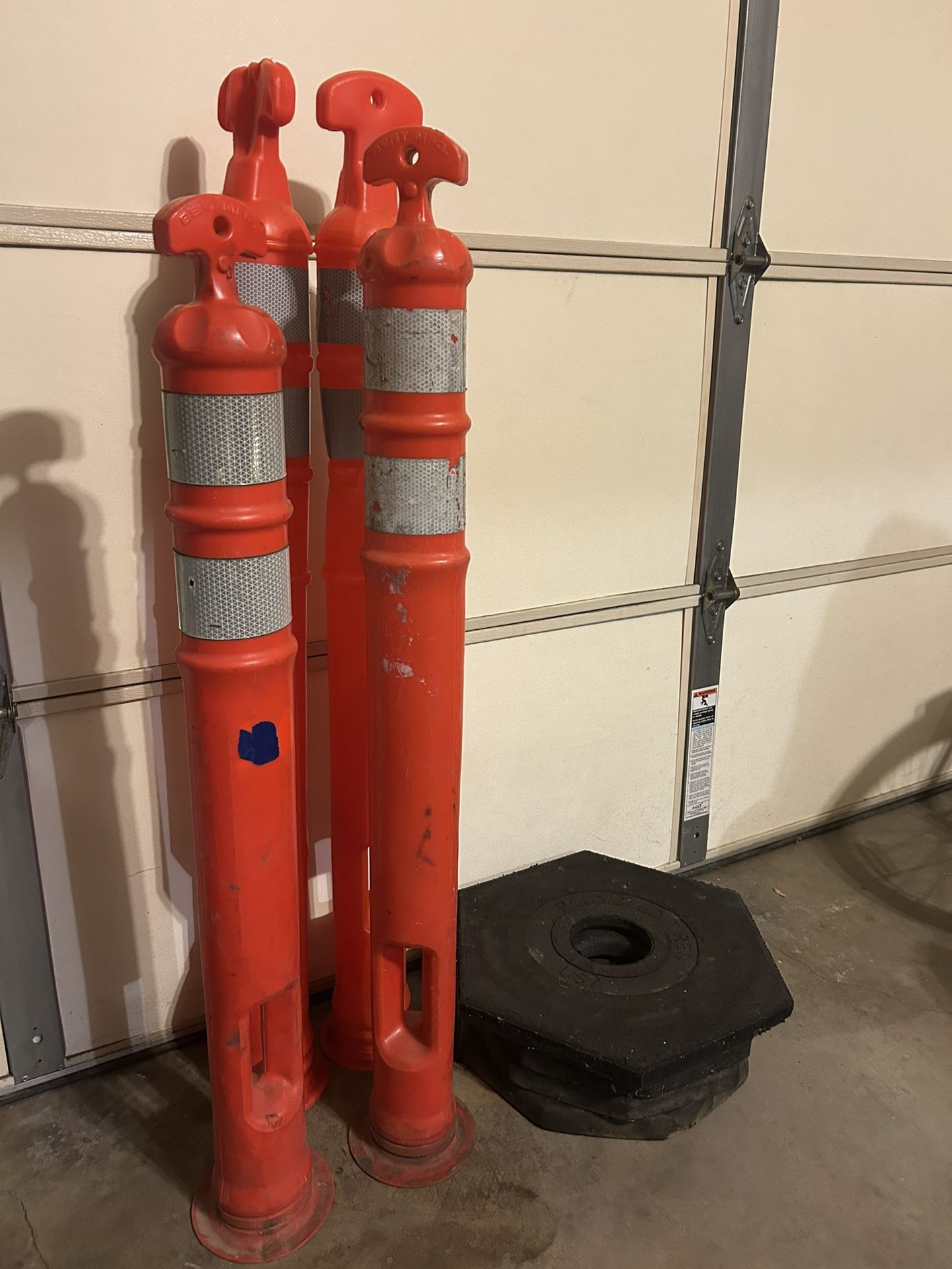 4 Tall Traffic Cones (Used)