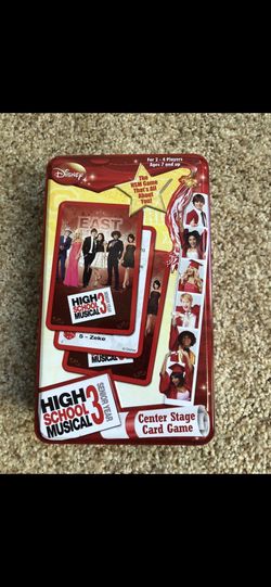 High School Musical 3 Card Game In Tin