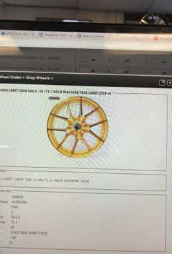 Wheels for sale 20inches universal lug pattern with new tires