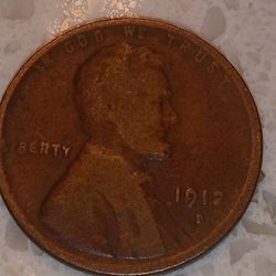 1912 D Wheat Penny