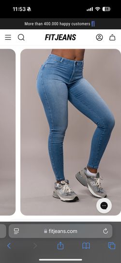 Fitjeans Skinny Mid Rise Medium Artic Blue