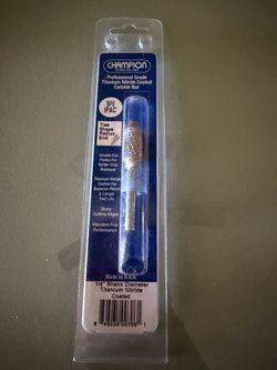 Champion SF5 Titanium Nitride Carbide Bur