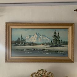 Vintage Scenery painting 🖼