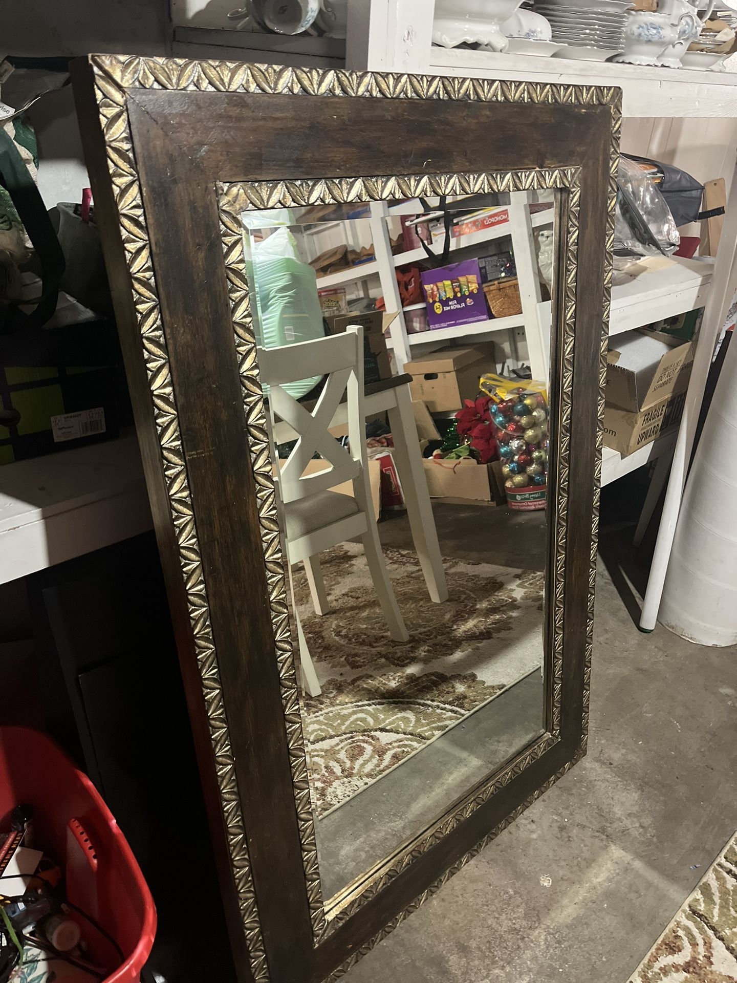 Solid Mahogany Mirror Pier One 