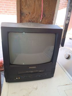 Sylvania VHS TV