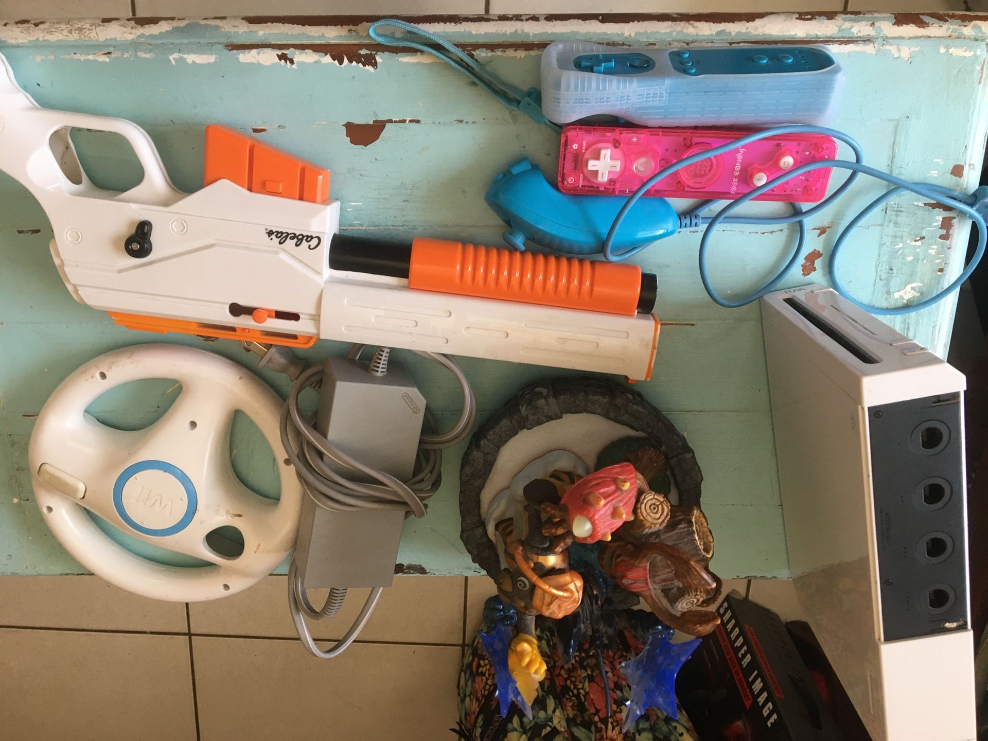 WII Remotes, Games, Skylanders Set, And Accessories 