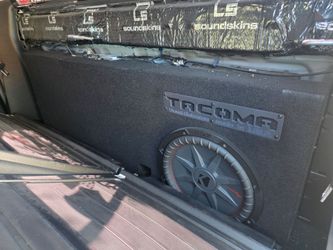 Toyota Tacoma sound system
