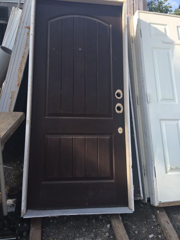 Exterior door 36 x 80 left handed for Sale in Dallas, TX OfferUp