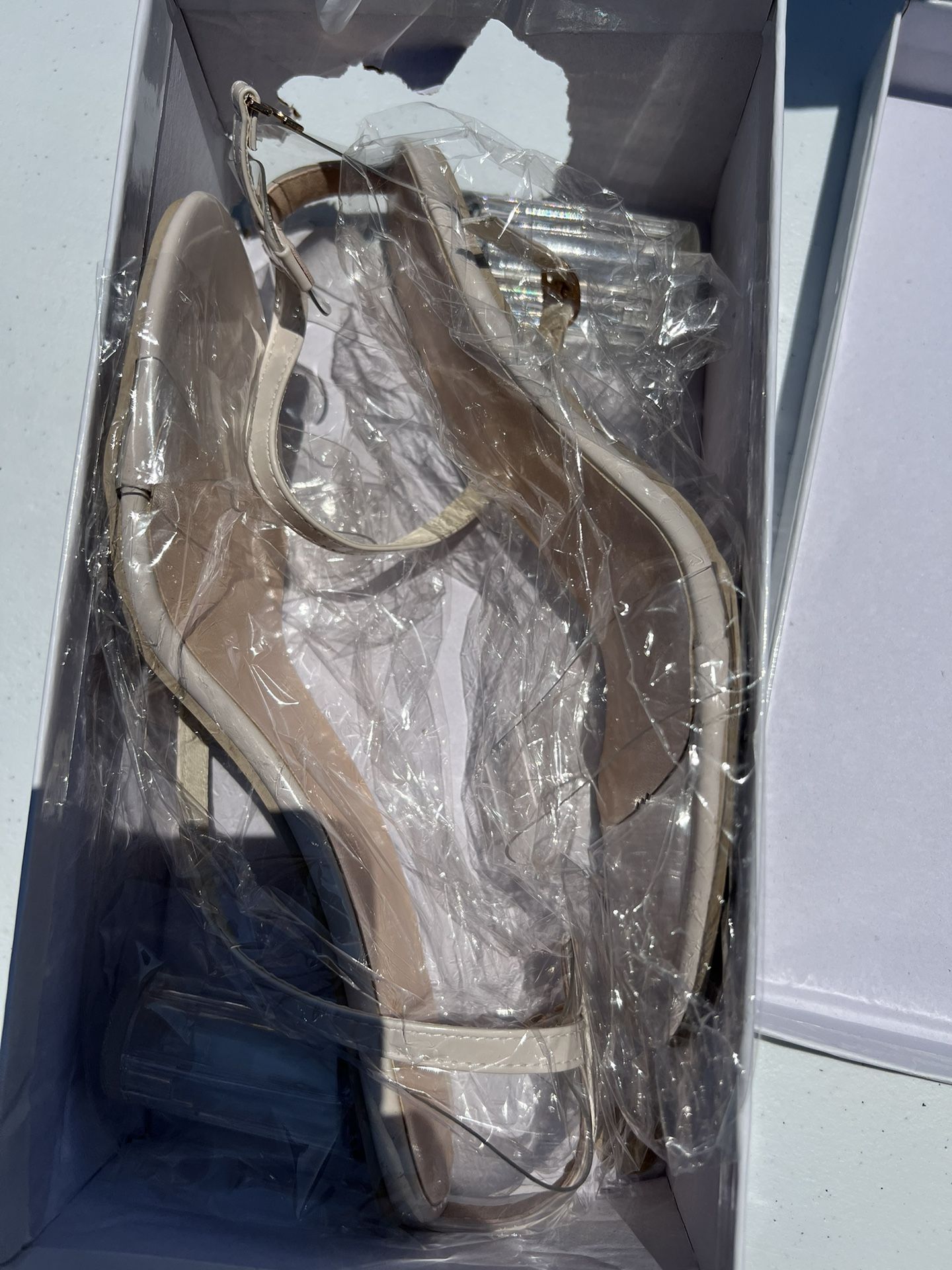 Clear Heels