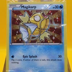 MAGIKARP XY143 Target 2016 Black Star Promo Shiny HOLO Pokemon TCG [Still Sealed]
