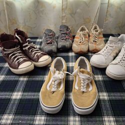 Womens Converse DIESEL NORTHFACE Adidas  SNEAKERS BOOTS SIZE 11