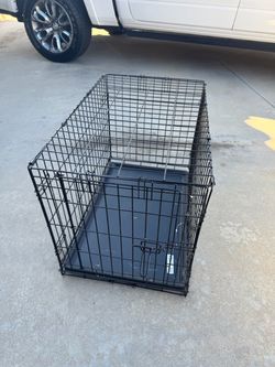 Foldable dog crate