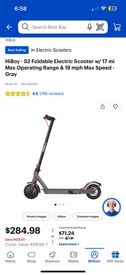 HiiBoy S2 Electric Scooter 