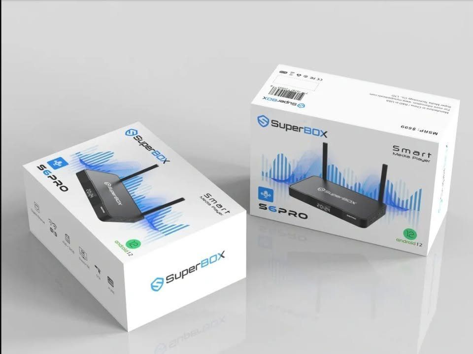 🚀 SuperBox S6 Pro – 4GB+32GB | Time-Shift | Voice Control | Free Shipping! 🎉