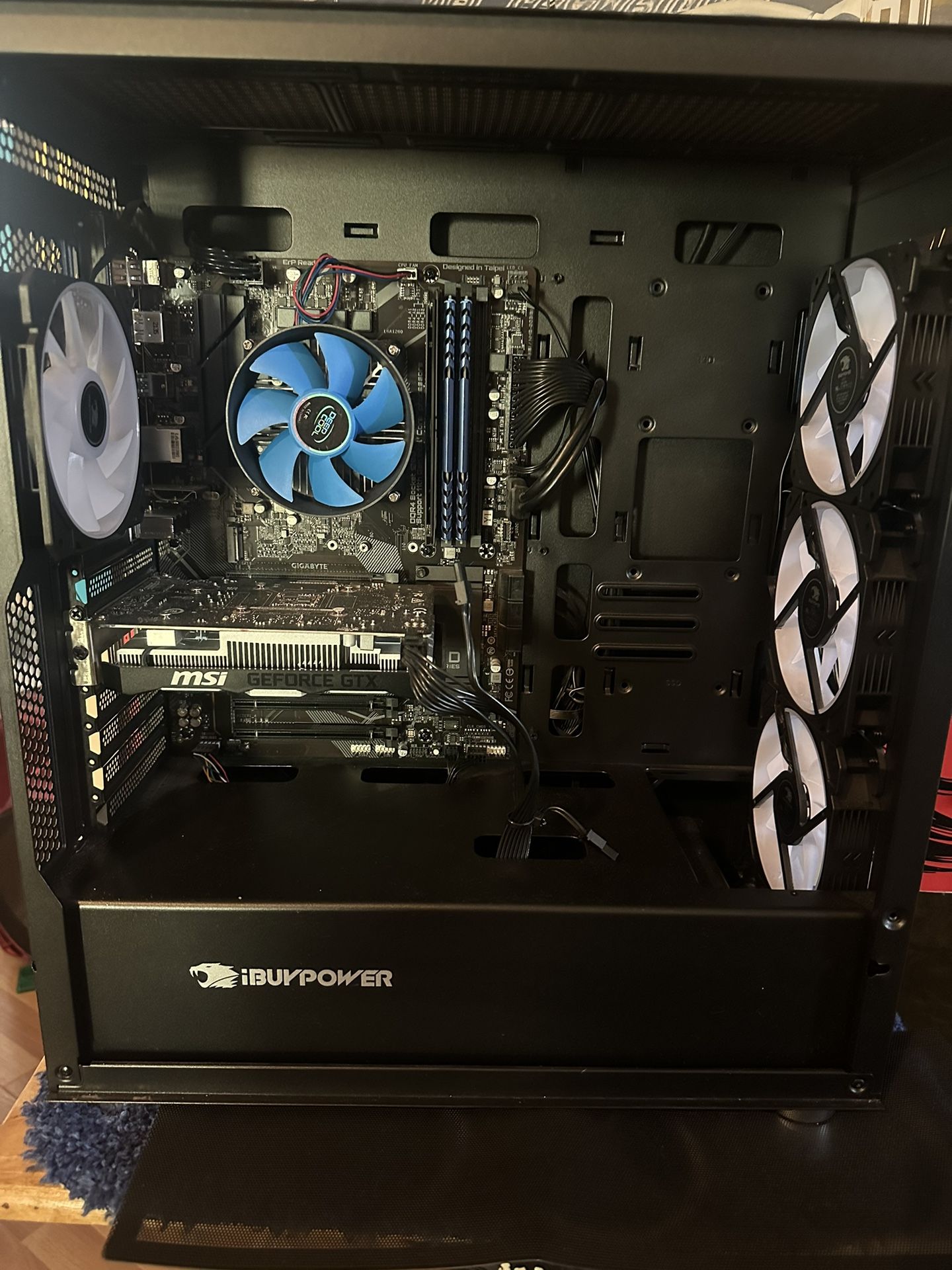 iBUYPOWER Slate MR Gaming Desktop With 32gb. Of DDR4 Ram and a geforce gtx 1650 GPU (*UNTESTED) Selling cheap for parts or repair