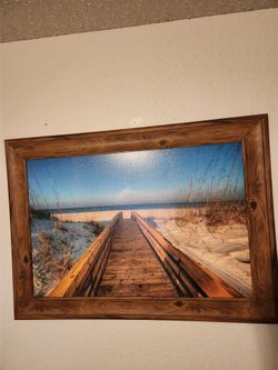 Approaching the Sea by Robert Jones Framed