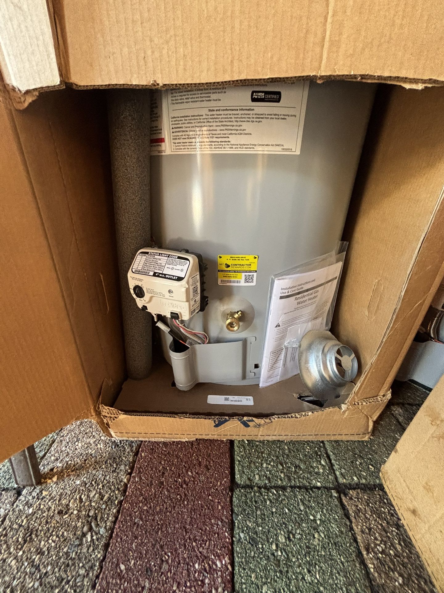 Natural Gad Water Heater