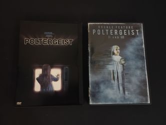 Poltergeist Movies Parts 1, 2 & 3 DVDS - In Excellent Playback Condition