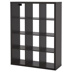 IKEA Kallax 3x4, black-brown (brand new, unassembled)