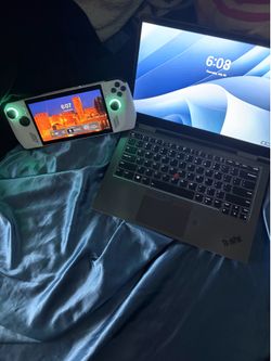 Asus rog ally z1 extreme and Lenovo thinkpad x1 yoga gen 5 laptop