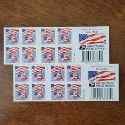 2022 First-Class Forever Stamps 2 Booklets.