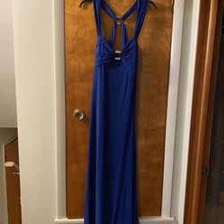 Long Blue Dress  Size 10