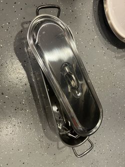 Deluxe Stainless steel Fish Poacher