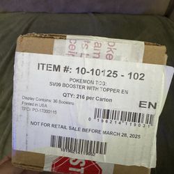 Journey Together Enhanced Booster Box Case