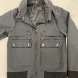 Barney's New York Jacket Hoodie Size Small