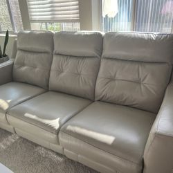 Leather Couch 