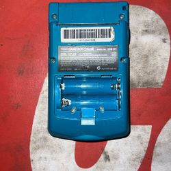 Game Boy Color With Rechargeable Battery Pack