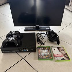 Xbox One and Tv Combo
