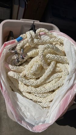 New braided anchor or dock line 100’
