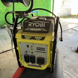 RYOBI generator 4000 watts 