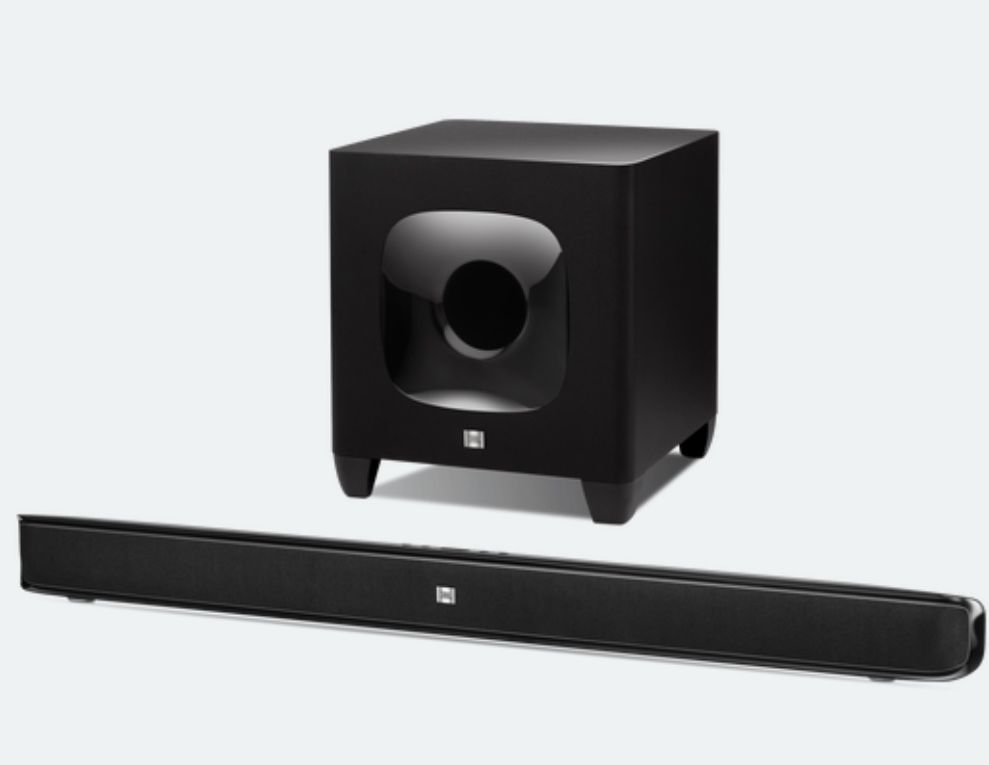 JBL SB400 SOUNDBAR AND SUBWOOFER