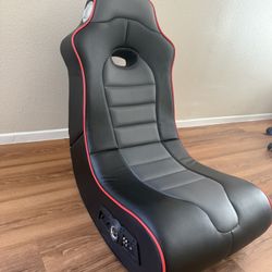 X-Rocker Gaming Floor Rocker w/ built in Surge Bluetooth 2.1 audio system. Compatible w all systems & Foldable