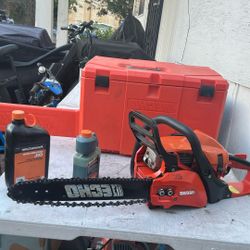 14” Echo Chainsaw  And Case. 